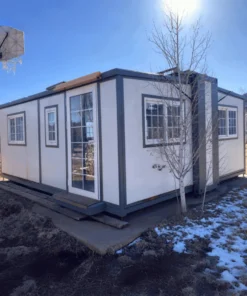Mobile Expandable Prefab House 16½ft x 20ft